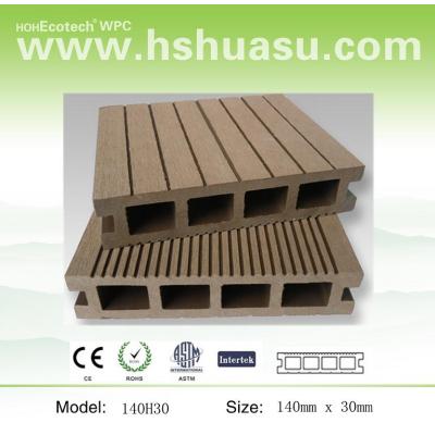 hot-wood plastic composite decking floor