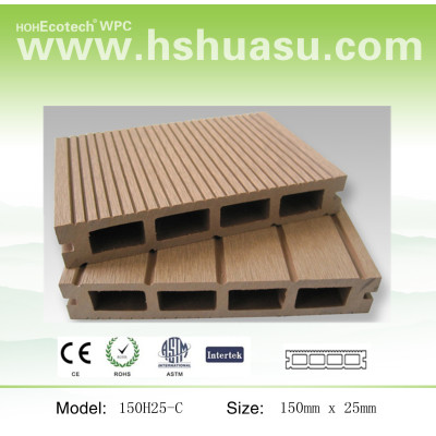 hot-wood plastic composite decking floor