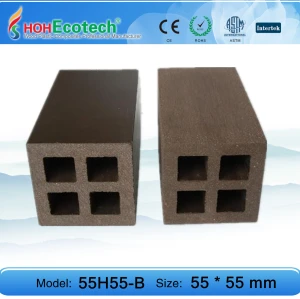 wood plastic composite fencing ISO9001