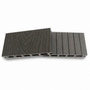 Hollow 160x25mm wpc flooring  / wpc decking board