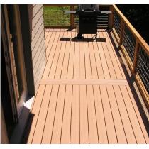 corridor  composite decking   outdoor  wpc flooring  / wpc decking board