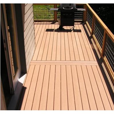 corridor  composite decking   outdoor  wpc flooring  / wpc decking board