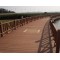 Waterproof wpc flooring public construction  composite decking   outdoor  wpc decking board