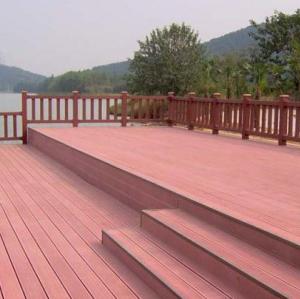 different colors to choose  Waterproof wpc flooring public construction  composite decking   outdoor  wpc decking board