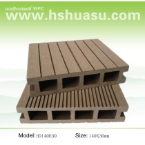 WPC Hollow Decking (ASTM/SGS/ISO9001/ISO14001)
