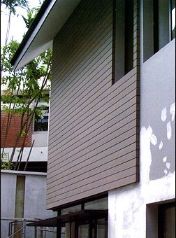 grey color wall cladding