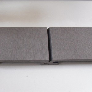 grey color wpc wall siding