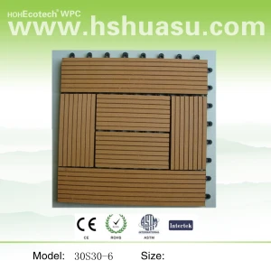 elegant look DIY deck tile