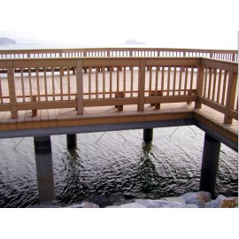 quality decking material wpc decking