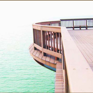 material wpc decking