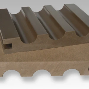 140x23mm wood plastic composite deck