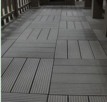 300x300mm wpc decking tiles Waterproof wpc flooring outdoor  wpc decking board