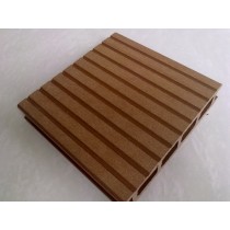 Hollow design  wpc decking tiles Waterproof wpc flooring outdoor  wpc decking board