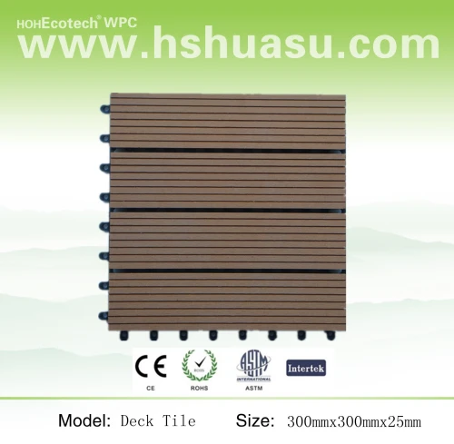 WPC DIY بلاط (SGS إثبات / المواد WPC)