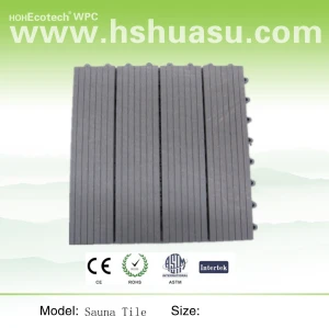 WPC DIY بلاط (SGS إثبات / المواد WPC)