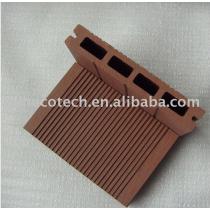 Grooved wpc flooring board wpc decking board