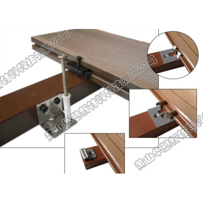 waterproof wpc material  ourdoor  composite decking wpc flooring