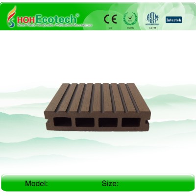 installation beautiful  fence material-wpc