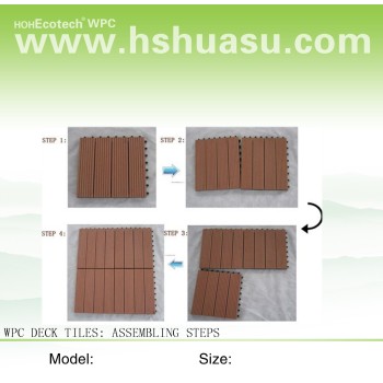 Wood Plastic Tiles