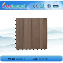 interlocking system tile--WPC materials