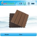 300x300mm темно-серые пластиковые композитные плитки
