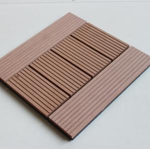 Non-Slip, Wear-Resistant WPC decking tiles
