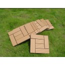 WPC decking WPC decking/flooring tiles