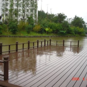 Park deck--WPC materials
