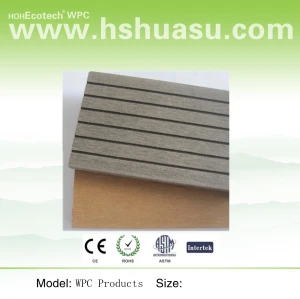 easily produced composite decking