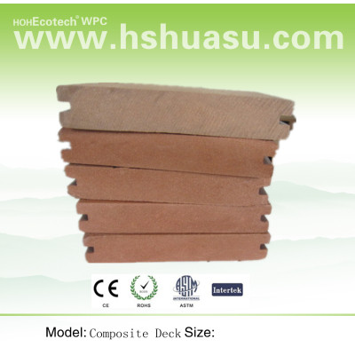 low frame spread composite decking