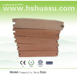 low frame spread composite decking