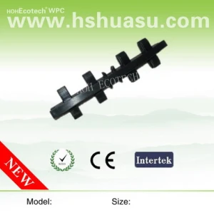 wpc accessory-plastic fastener for wpc decking