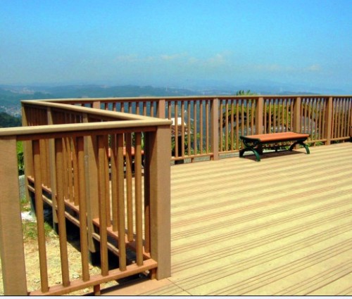 Terrace decking flooring wpc