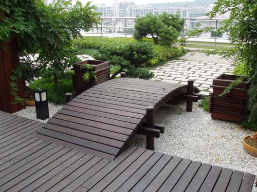 Terrace decking flooring wpc