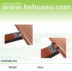 Wood Plastic Outdoor Terrace