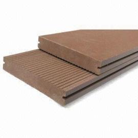 Solid 146x21mm   wpc flooring wood plastic composite wpc decking floor