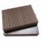 Brown color solid 150x25mm Outdoor wpc decking tiles wpc flooring