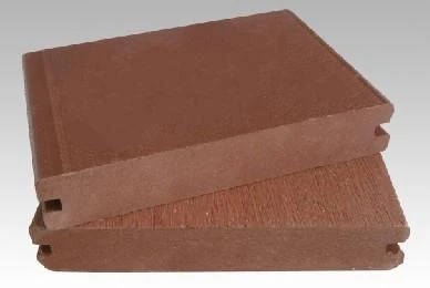 138X23mm solid Sanding  surface   Outdoor wpc decking tiles wpc flooring