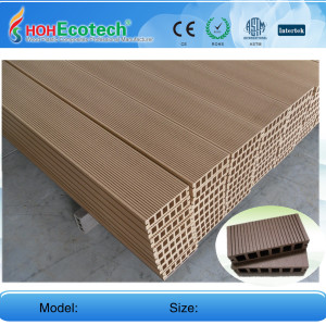 149x34mm  Outdoor wpc decking tiles wpc flooring