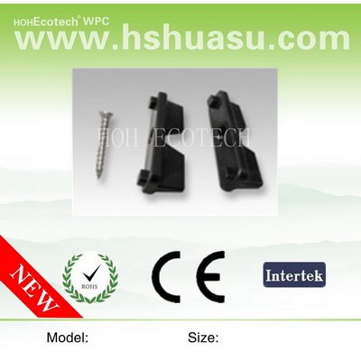 wpc accessory-plastic fastener for wpc decking