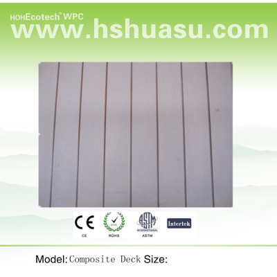 recycled HDPEcomposite decking