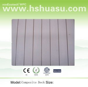recycled HDPEcomposite decking