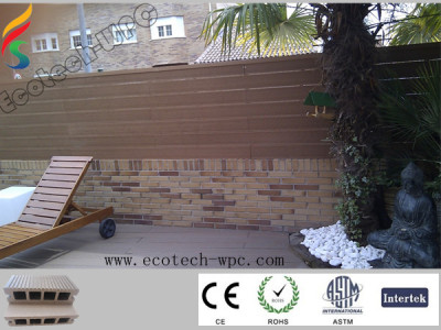 Water Proof WPC Hollow Decking