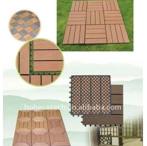 CE, ROHS,ASTM,ISO9001,ISO14001 WPC decking/flooring  tiles