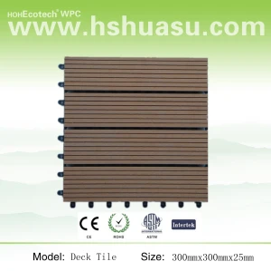 WPC DIY بلاط (SGS إثبات / المواد WPC)