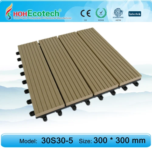WPC DIY بلاط (SGS إثبات / المواد WPC)