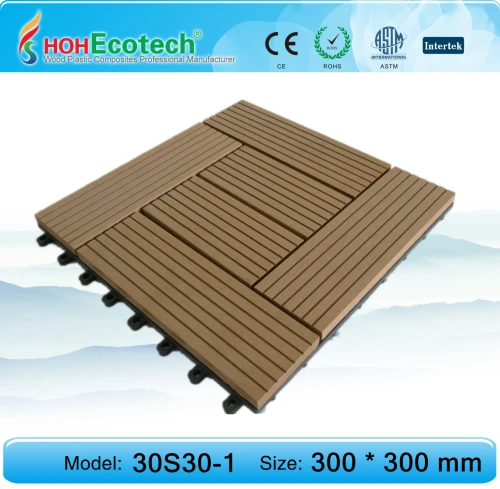 WPC DIY بلاط (SGS إثبات / المواد WPC)
