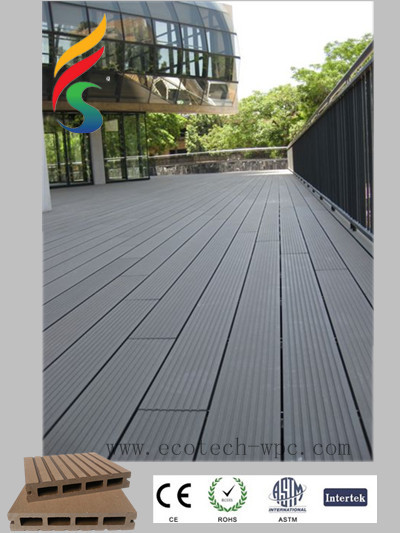 plastic composite deck board