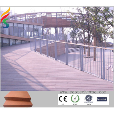 wood polymer composite deck boards