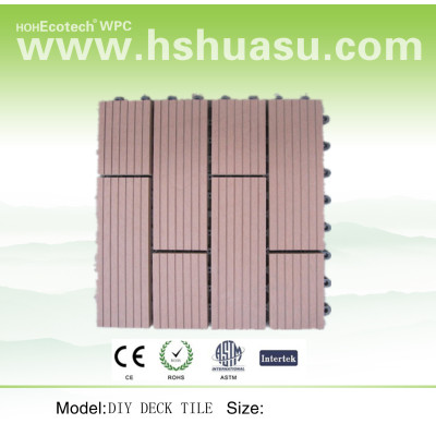 HOT! WPC DIY Tile (SGS Proof/WPC materials)